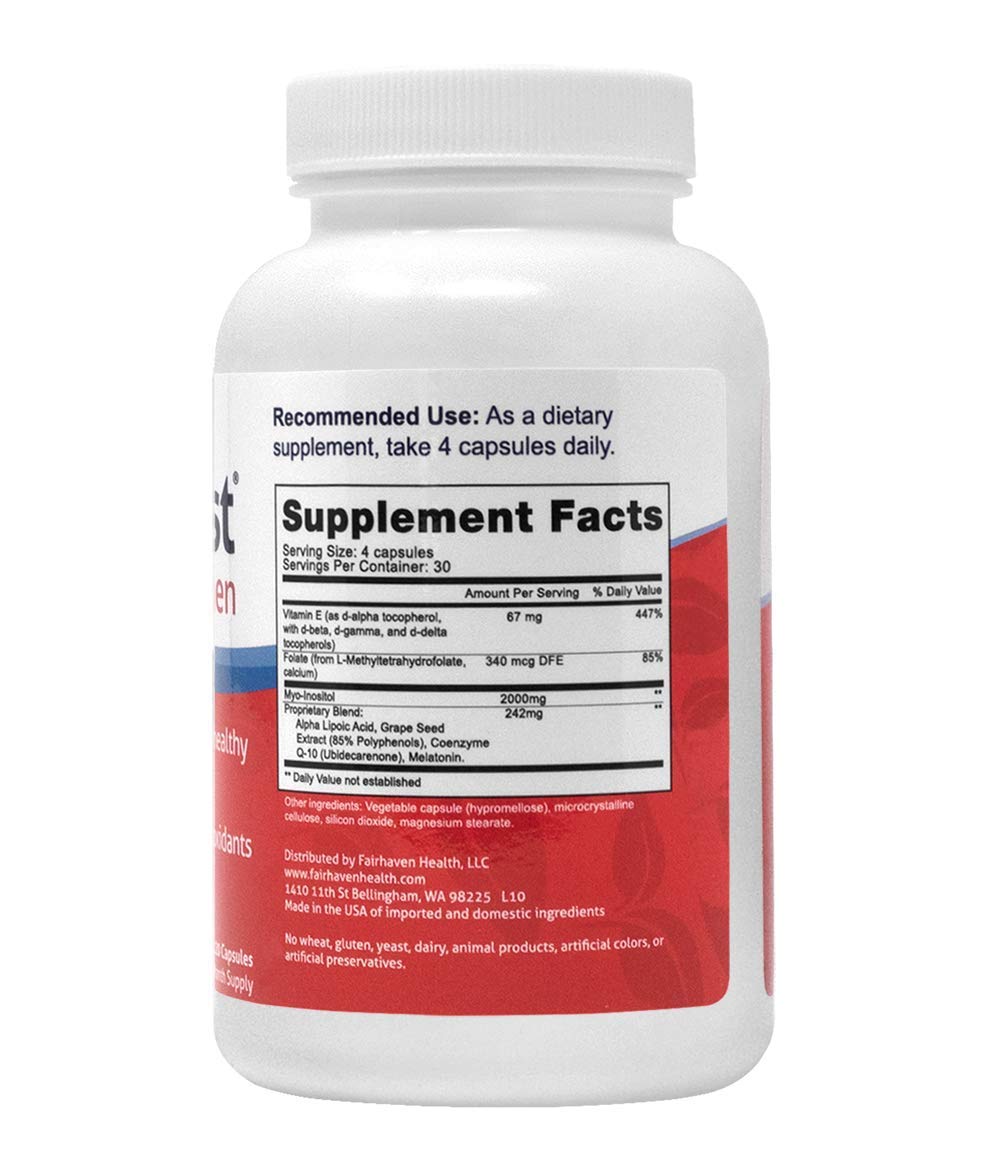 Fairhaven Health FertilAid for Women & Ovaboost Combo Capsule, 1 Count