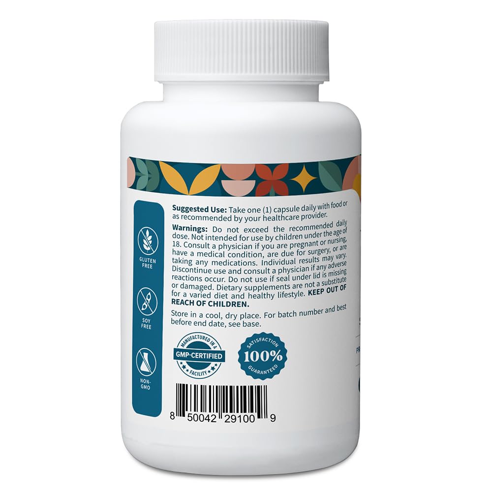 Pattern Wellness Vitamin K2 & D3 Supplement 60 Capsules