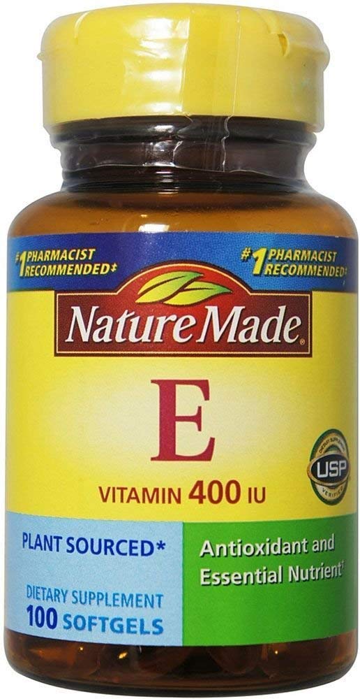 Nature Made Vitamin E 400 IU Softgels, 5 Count