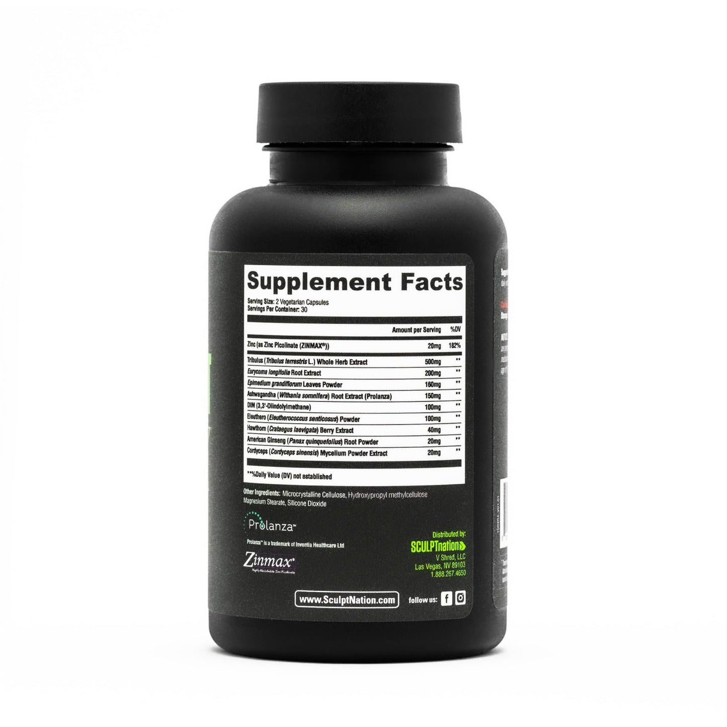 Sculpt Nation T-Boost Max, Burn Day, and Burn PM for Men - Testosterone Booster, Metabolism Assistance, and Post-Workout Melatonin for Sleep Support - 180 Capsules