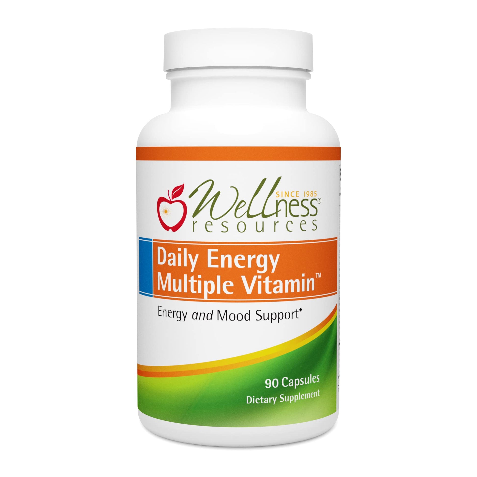 Wellness Resources Daily Energy Multiple Vitamin Capsules 90 Count