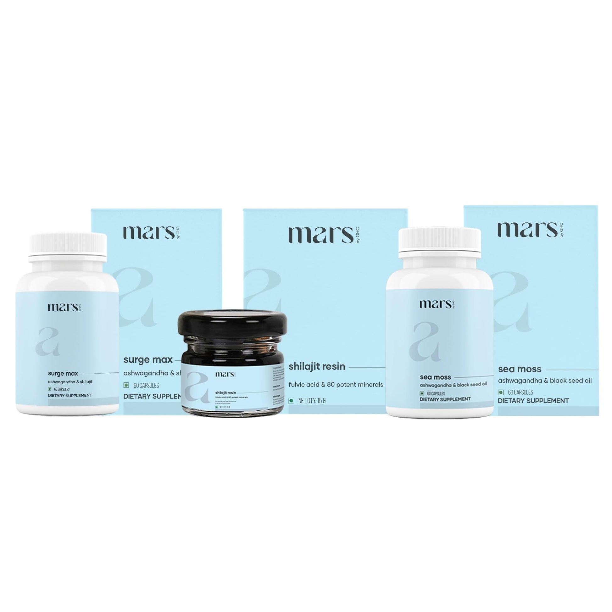 Mars by GHC Mars Performance Plus Combo Surge Max Capsules, 3 Count