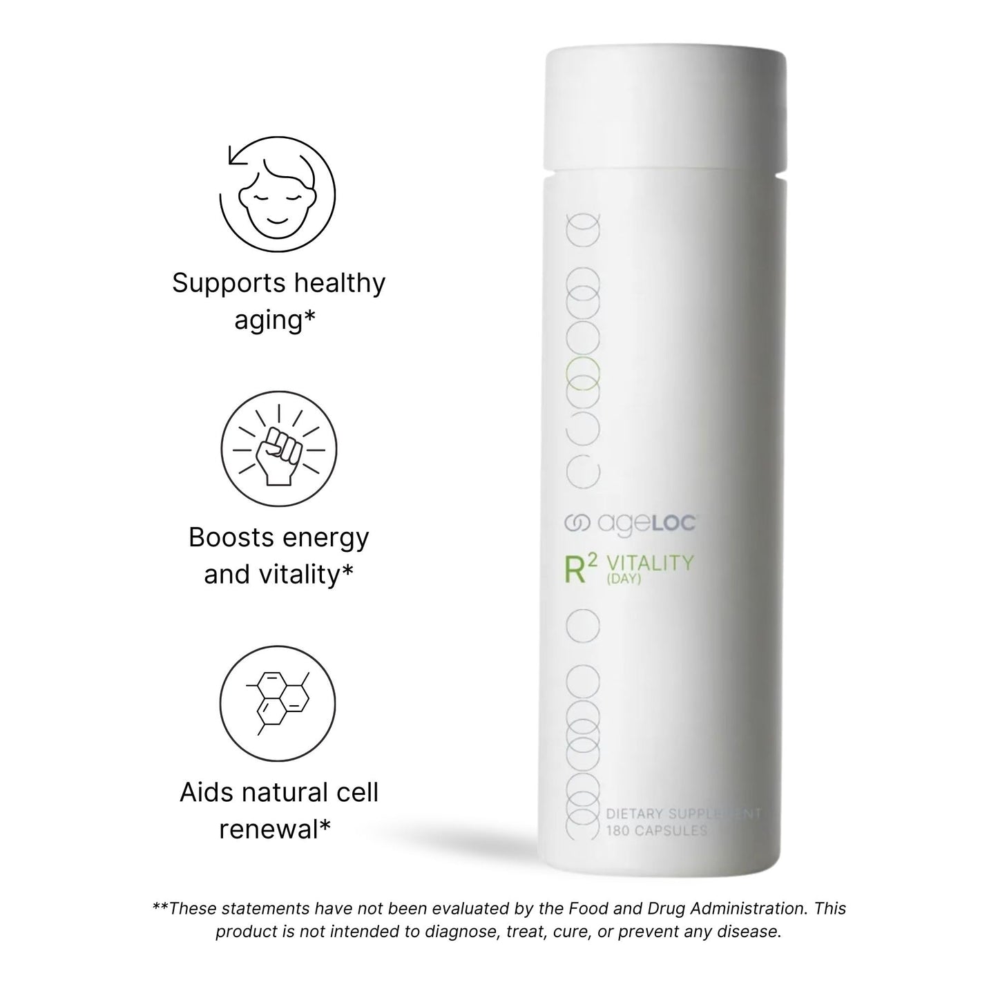 ageLOC Nu Skin R² Day Capsules 180