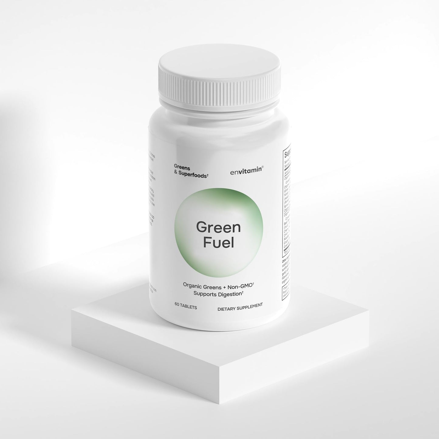 envitamin Green Fuel Organic Greens Tablets 60 Count