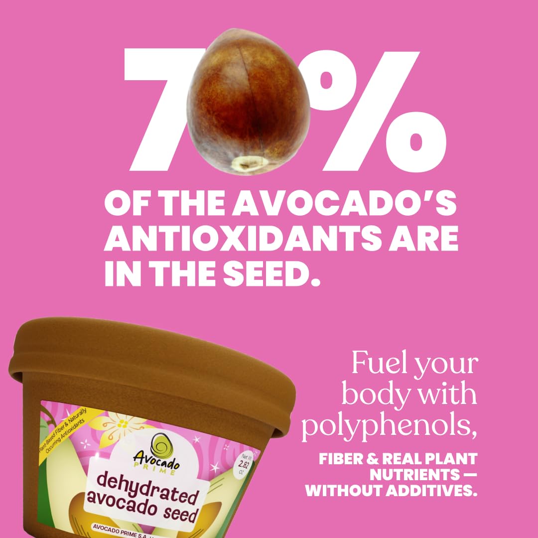 Avocado Prime Organic Avocado Seed Powder, 2.8219 Ounce