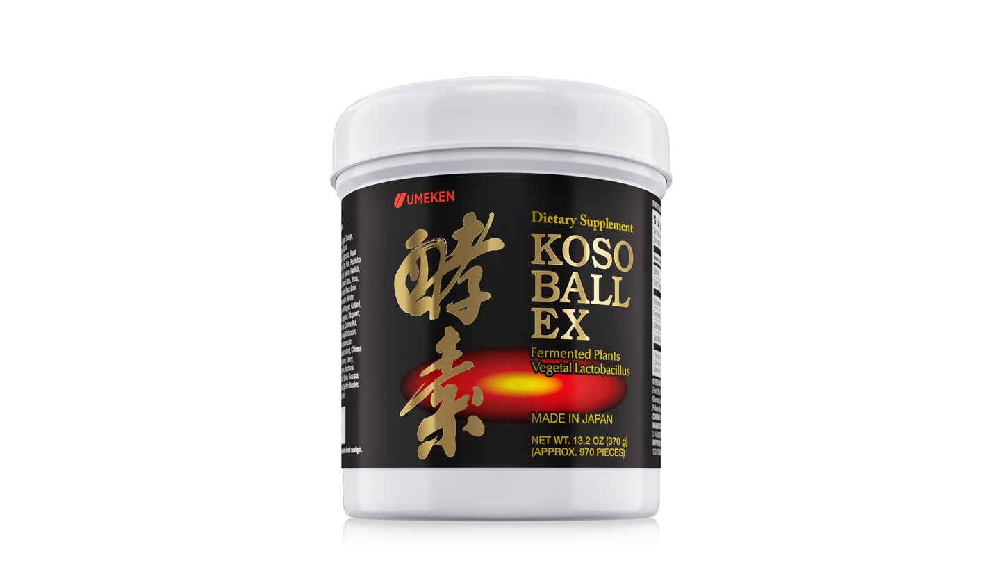 Umeken Koso Ball EX-New Fermented Fruits and Vegetables Extract Containing Enzymes Powder 13.2 oz