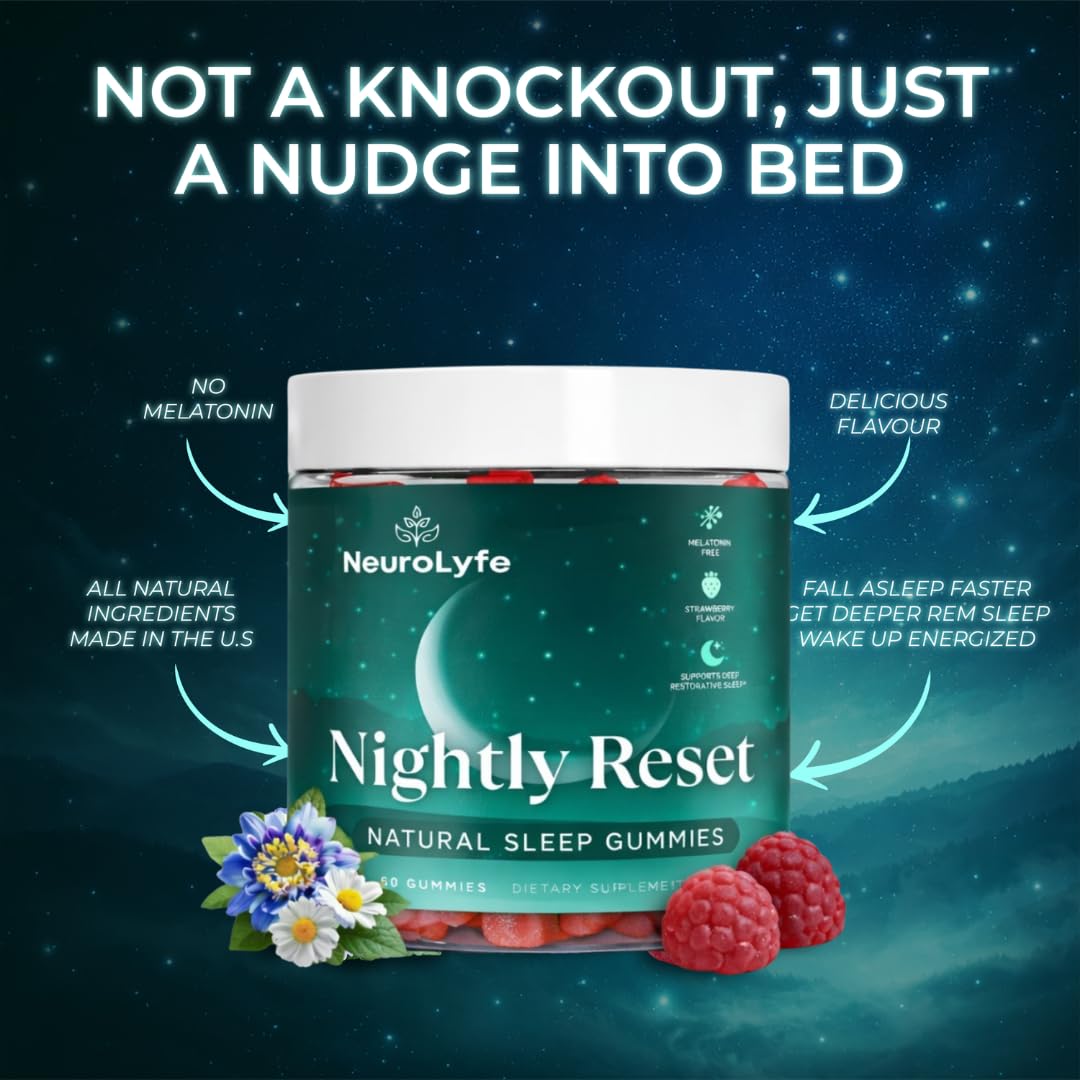 Neurolyfe Sleep Gummies 60 Count