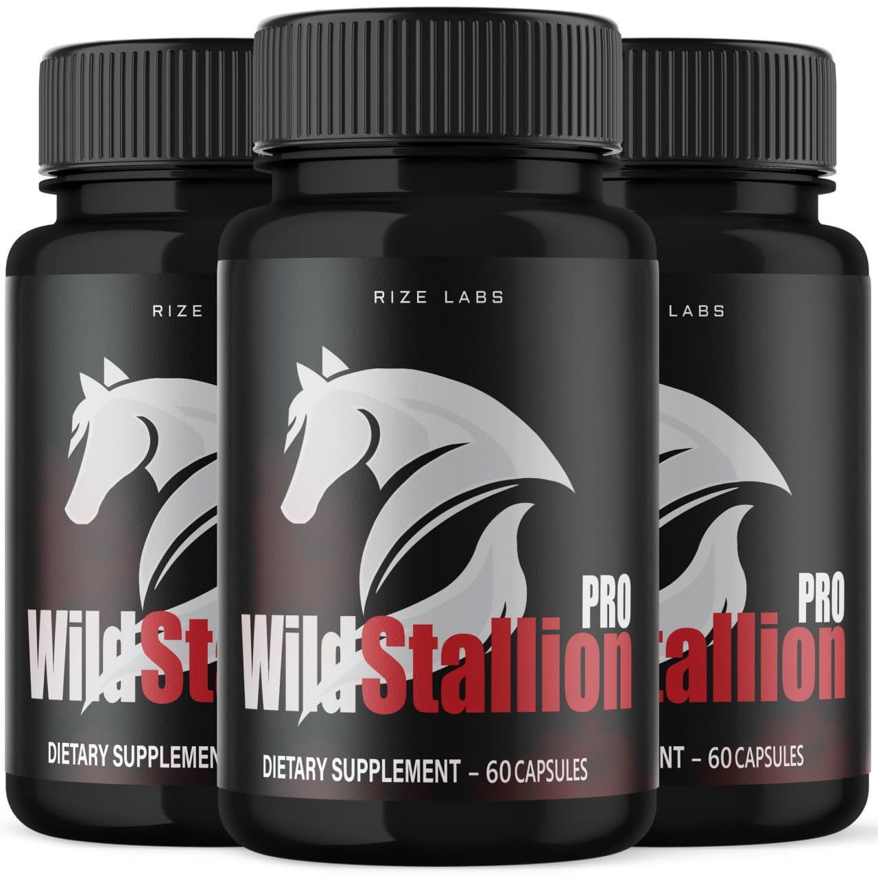 Rize Labs Men's Wild Stallion Pro Capsules, 180 Capsules