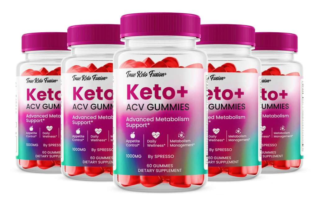 SPRESSO True Keto Fusion Gummies ACV Supplement, 300 Gummies