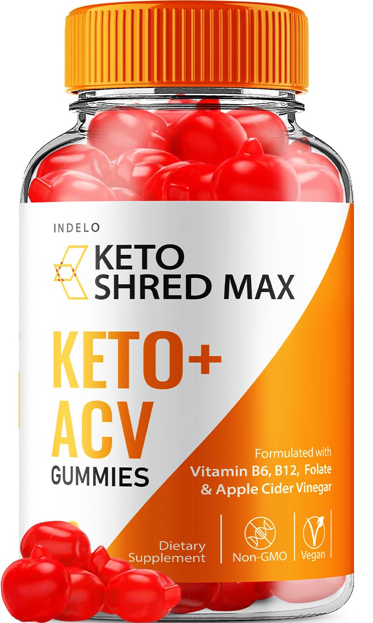 Indelo Keto Shred Max ACV Gummies 60 Count