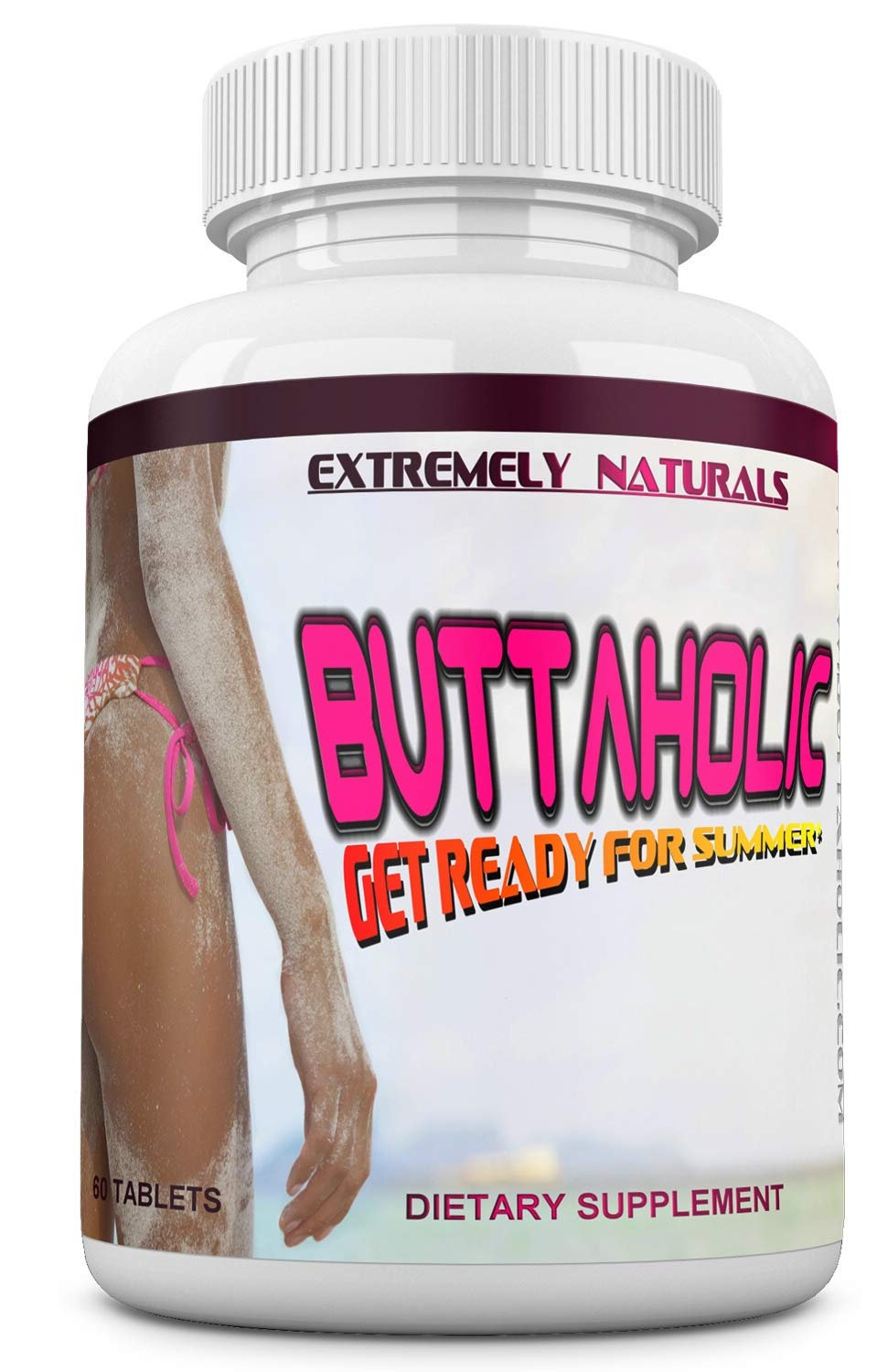 EXTREMELY NATURALS Buttaholic Female Butt Enlargement Pills 60 Tablets