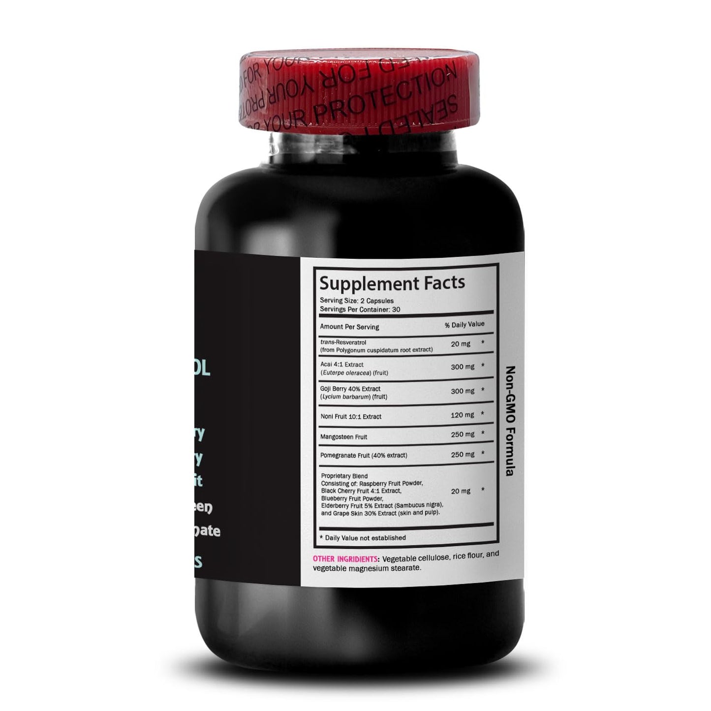 SWAN LIFE ESSENTIALS Pomegranate Strength Resveratrol Complex 120 Capsules