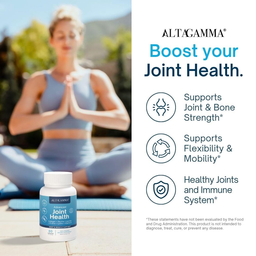 ALTAGAMMA Joint Support Supplement Capsules, 60 Count