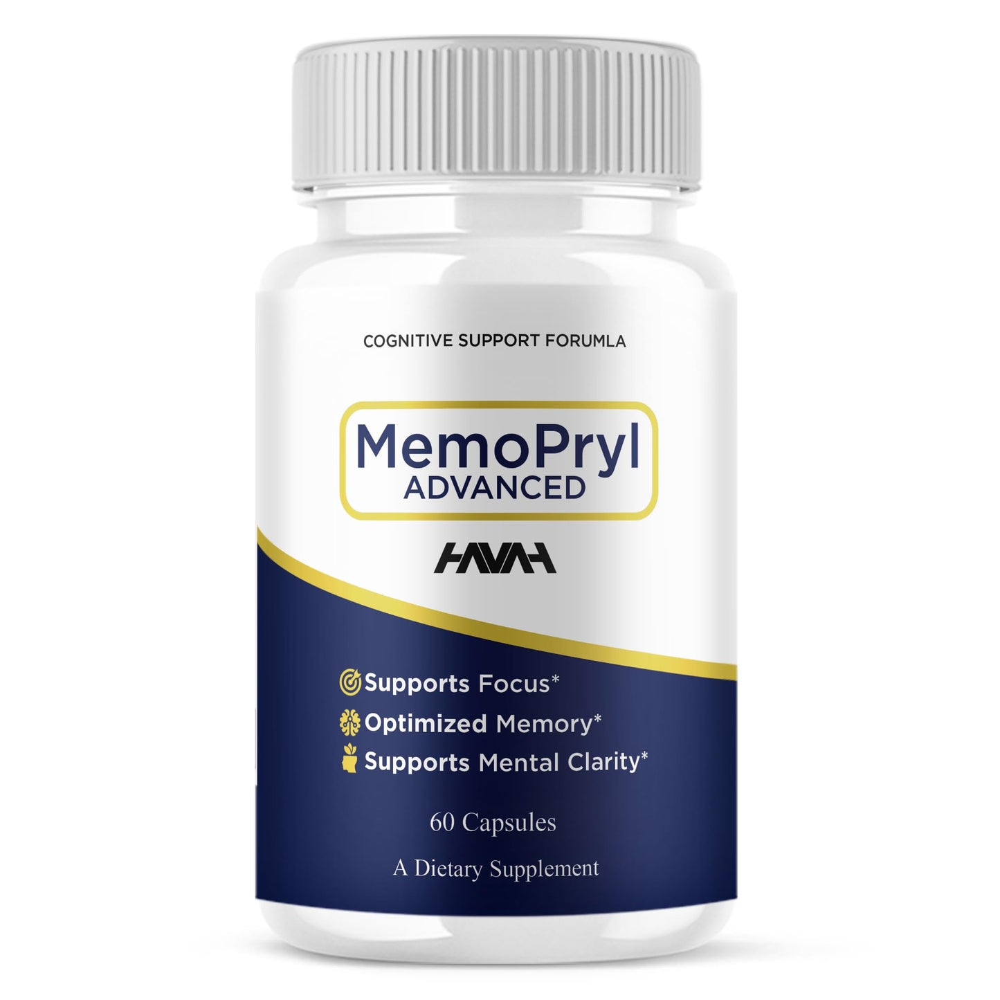 Havah Memopryl Premium Memory & Brain Clarity Pills Capsule, 60 Capsules