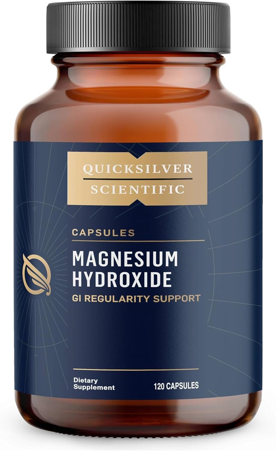 Quicksilver Scientific Magnesium Hydroxide Capsules 120 Count