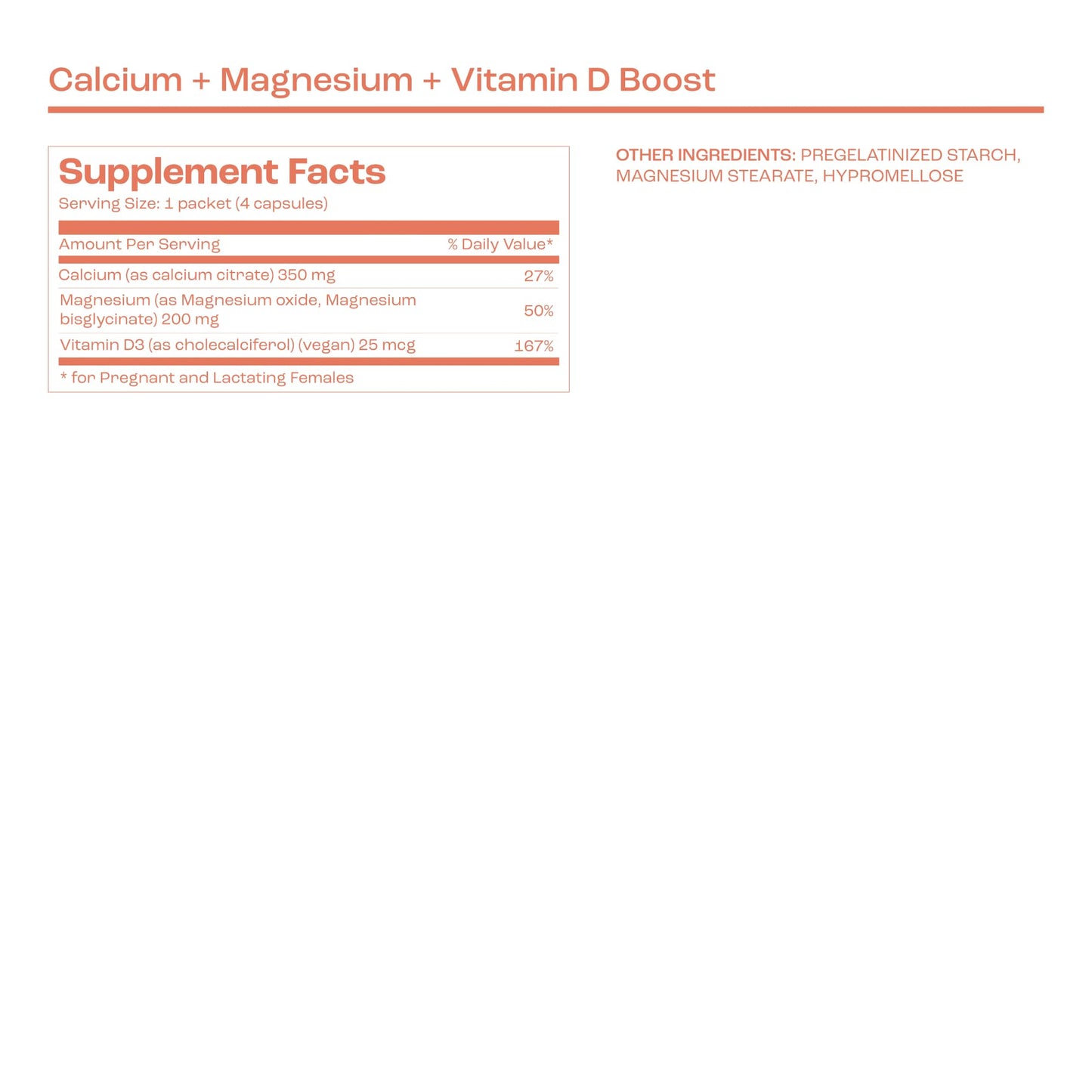 bird&be Calcium + Magnesium + Vitamin D3 Supplement Capsule 120 Count