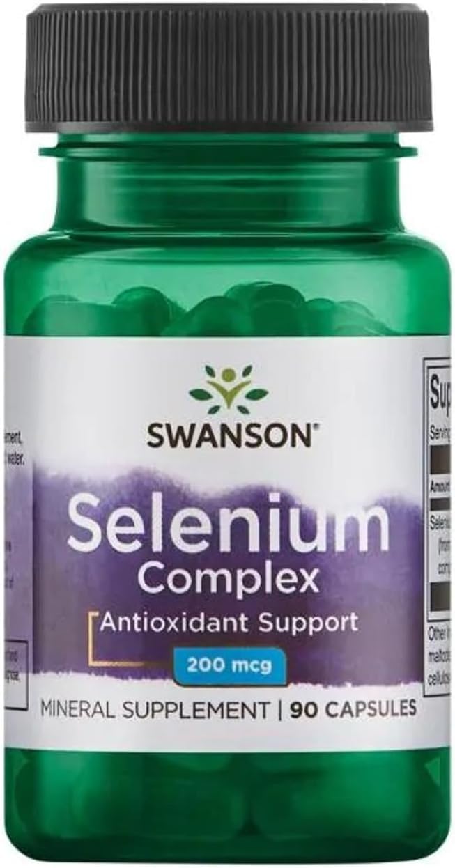 Swanson Albion Complexed Selenium 200 mcg, 90 Capsules