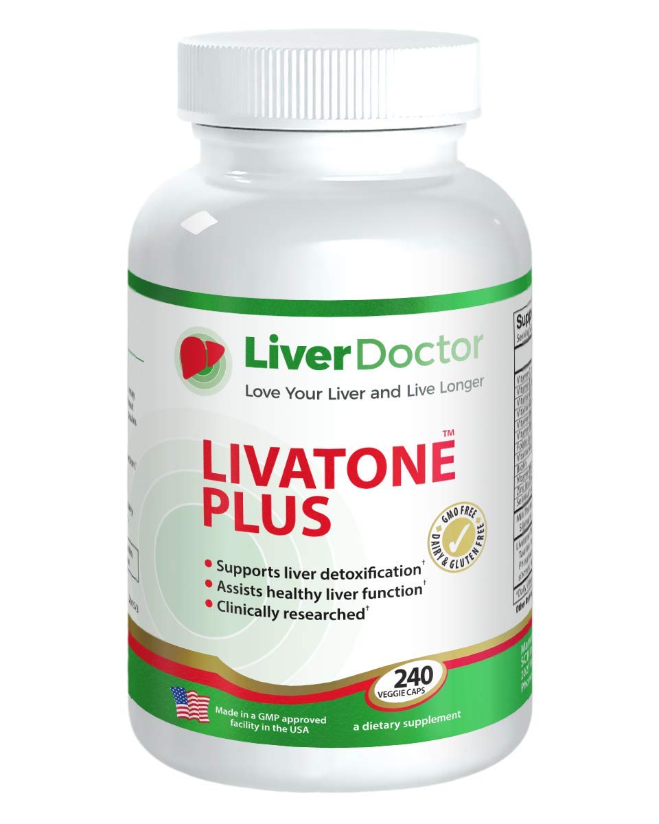 Livatone Plus Liver Detox Capsules 240 Count