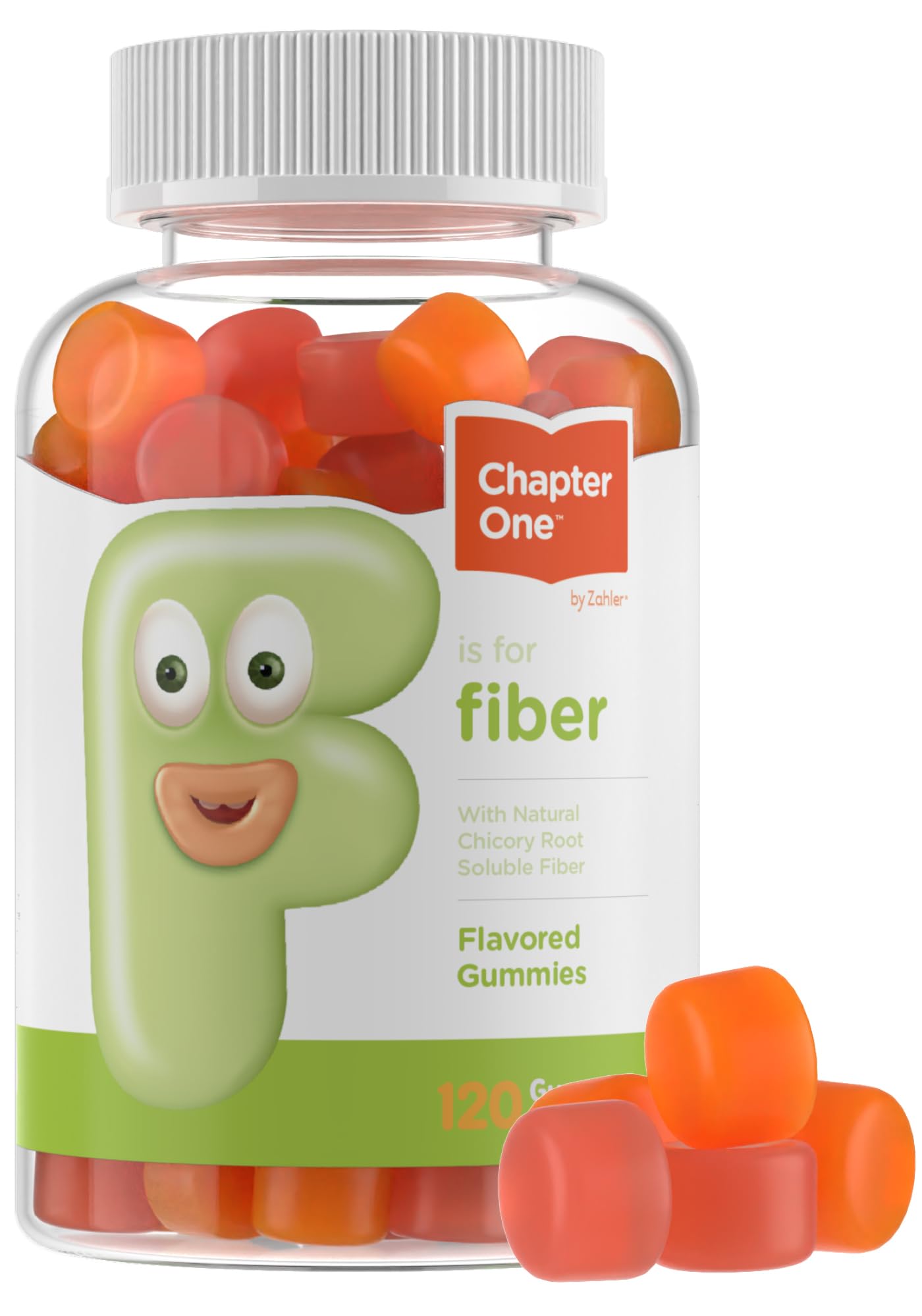 Zahler Fiber Gummies for Adults & Kids Gummy 120 Count