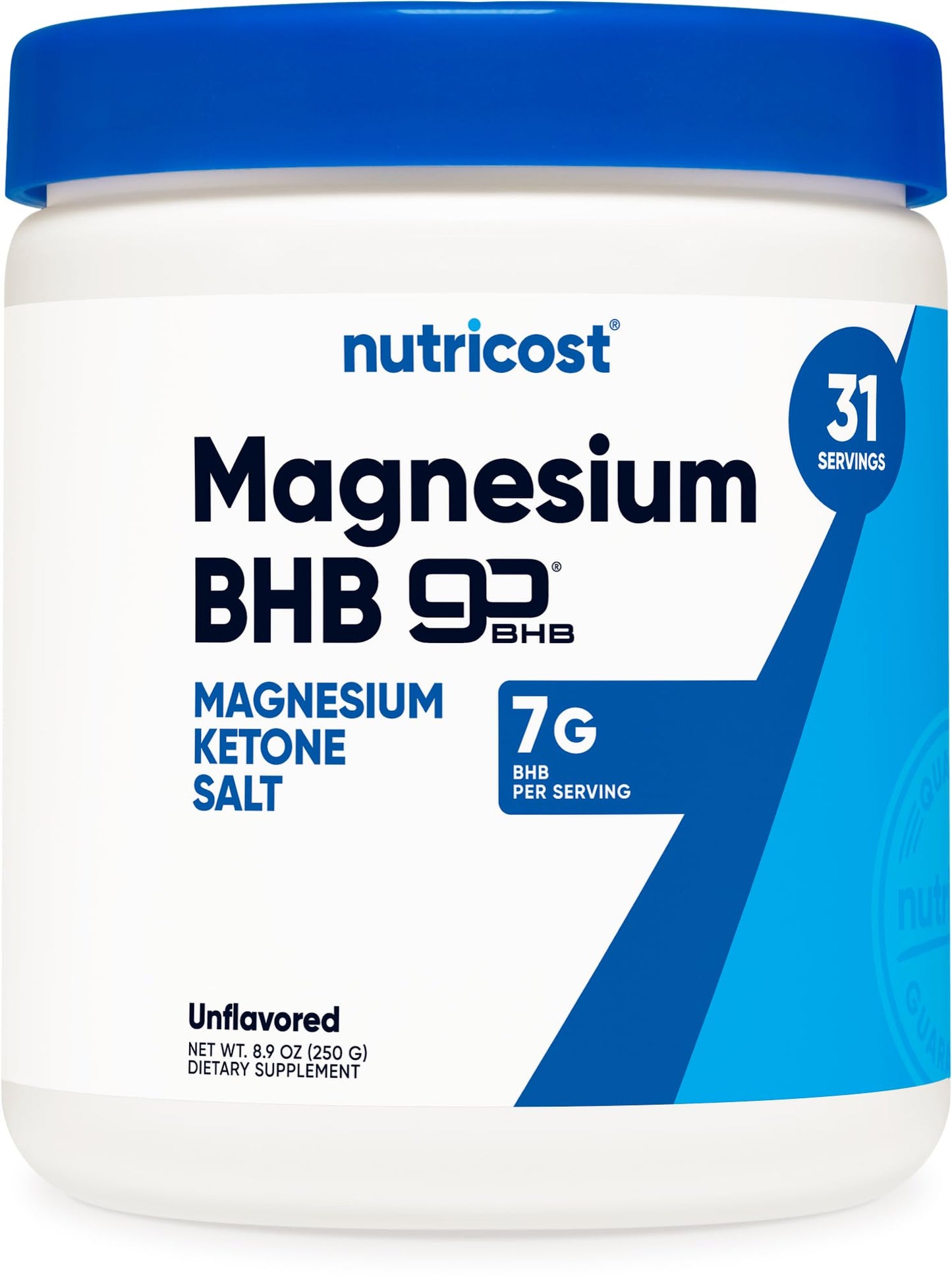 Nutricost Magnesium BHB Salts Powder 8.8 oz