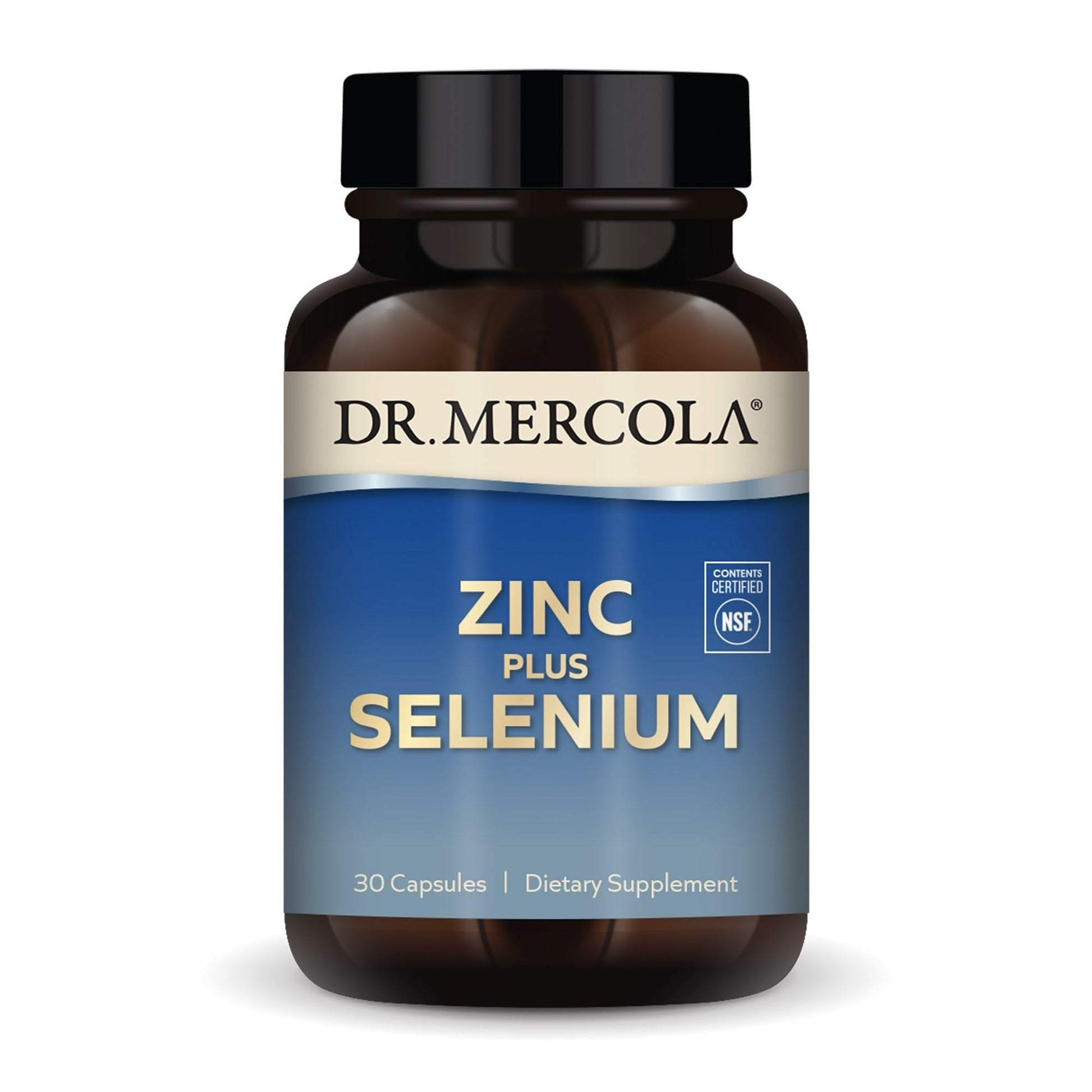 Dr. Mercola Zinc Plus Selenium Capsules 30 Count