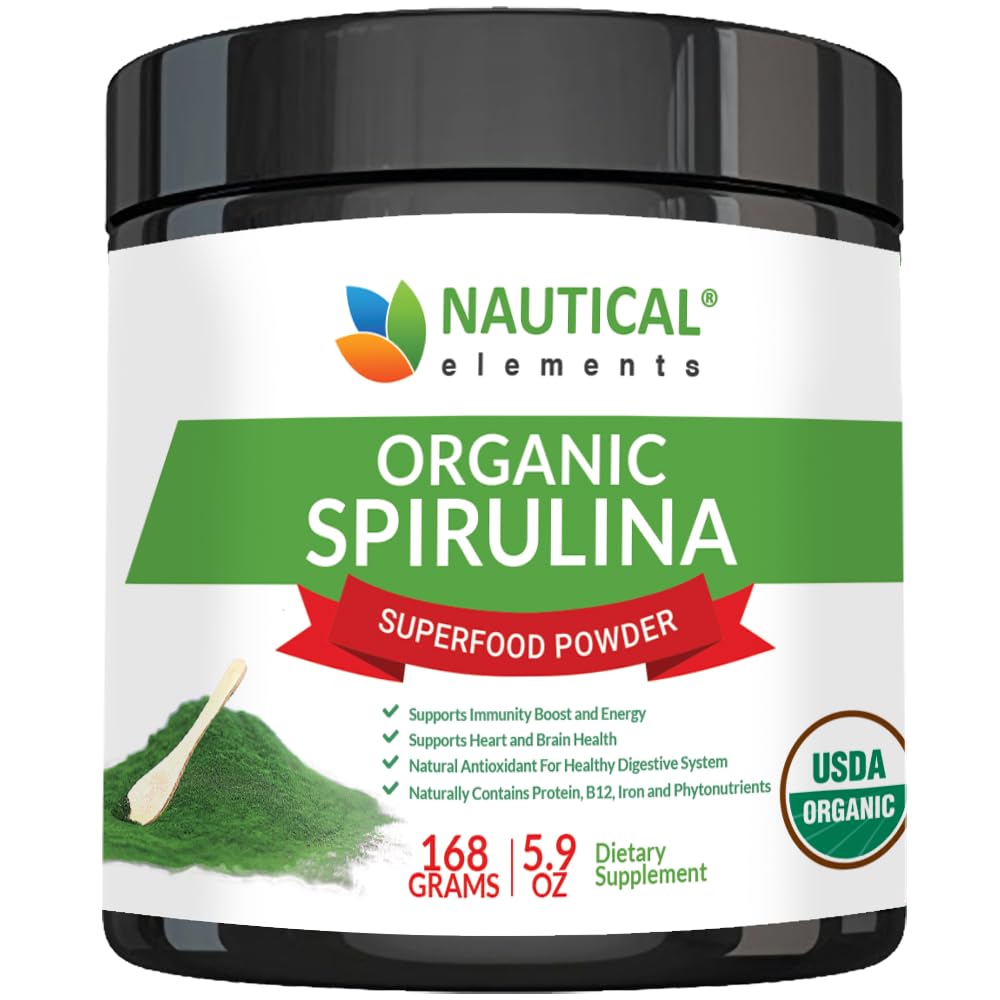 Nautical Elements Spirulina Powder 5.92 Ounce
