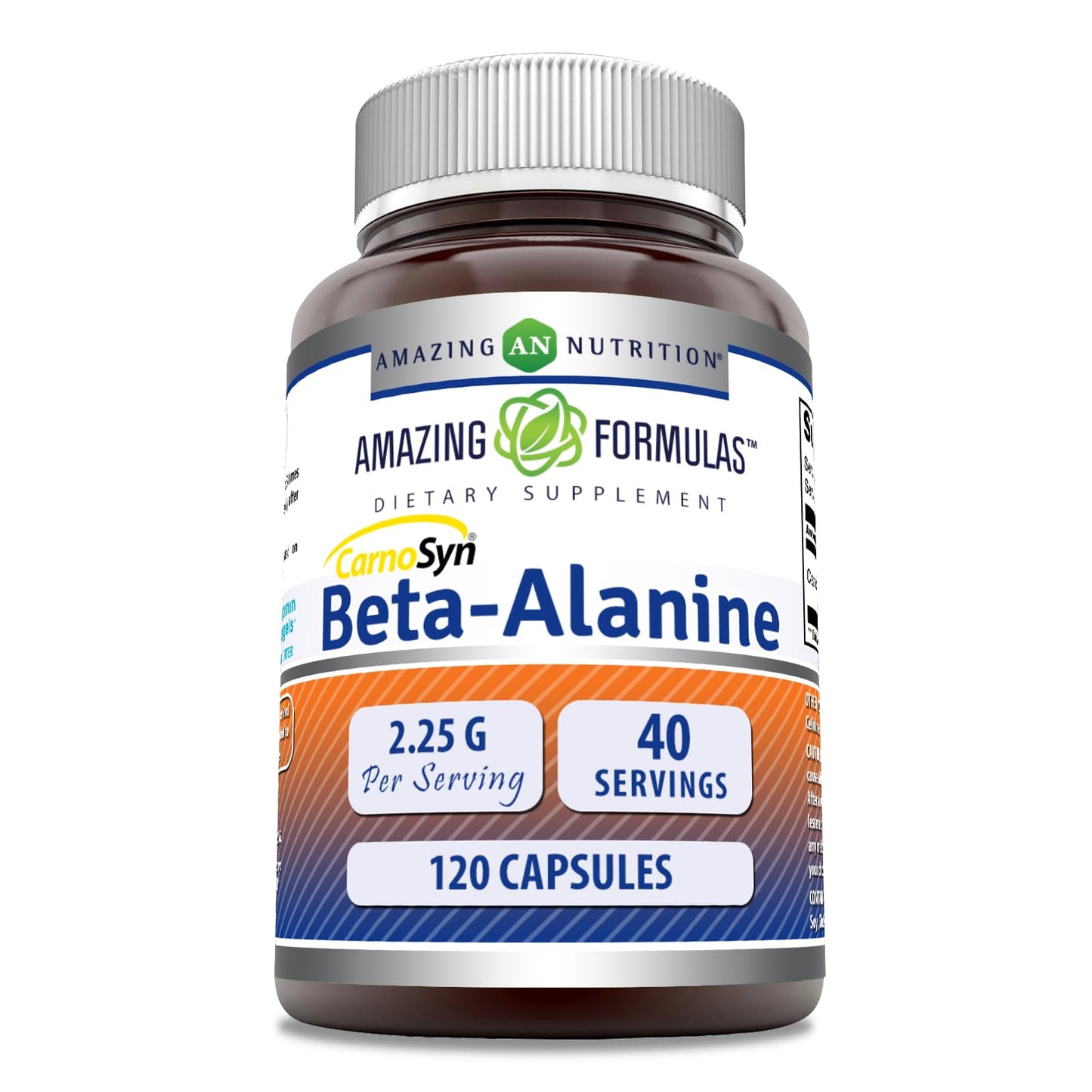 Amazing Nutrition Beta Alanine Supplement 2250 Mg Per Serving 1 Capsule
