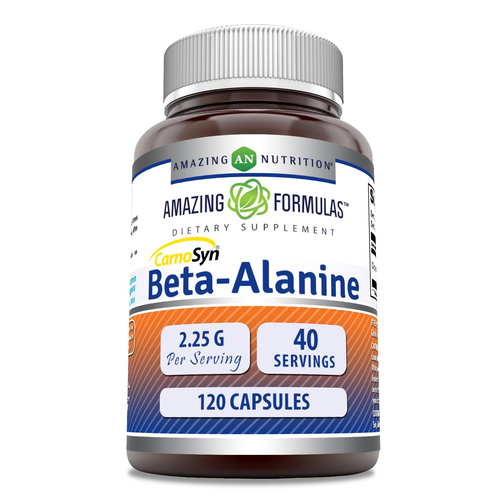 Amazing Nutrition Beta Alanine Supplement 2250 Mg Per Serving 1 Capsule