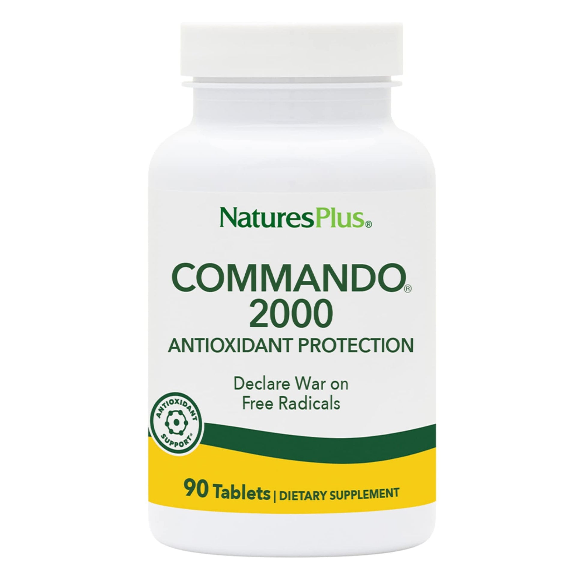 NaturesPlus Commando 2000 Tablets, 90 Count