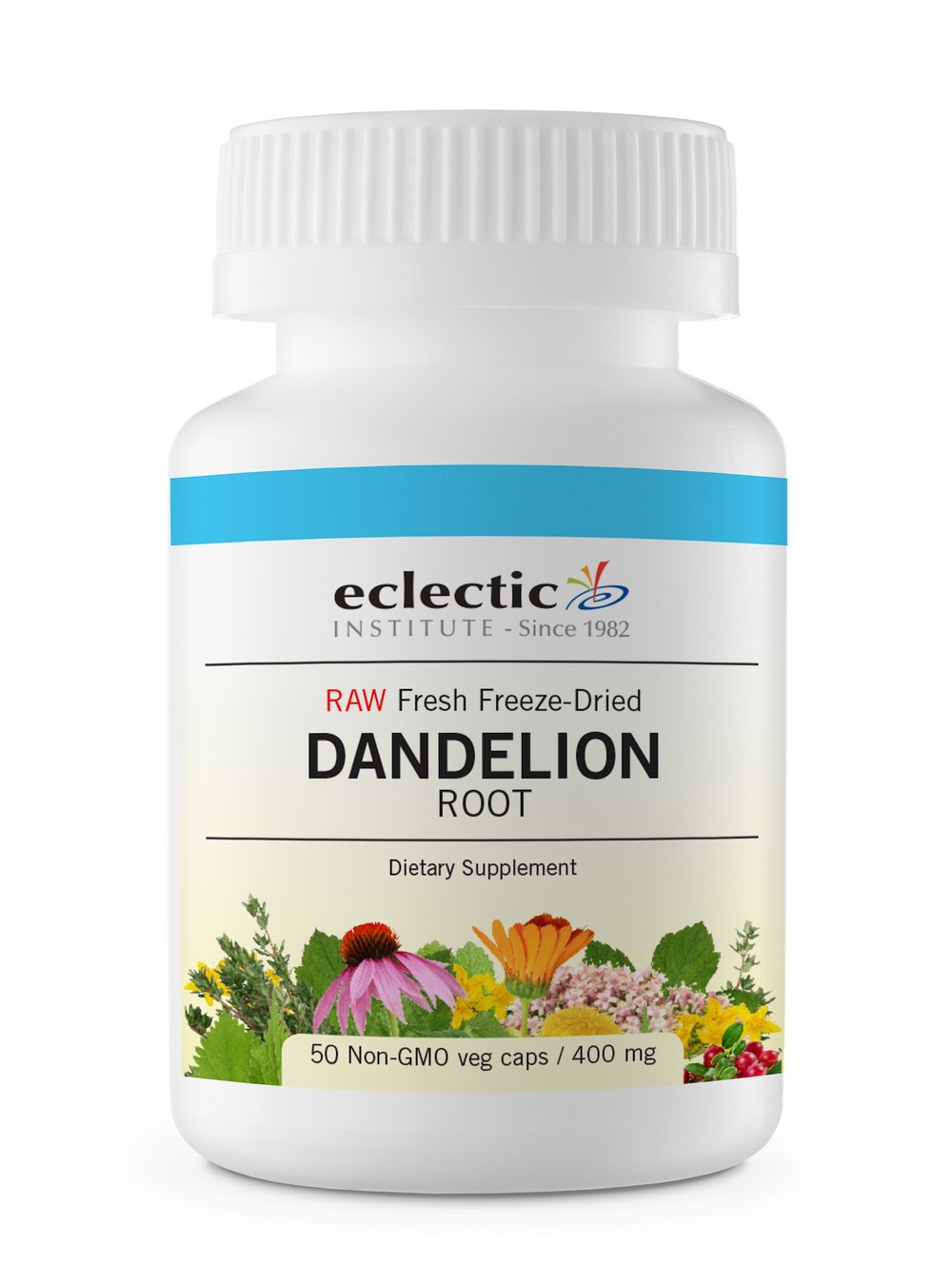 Eclectic Institute Dandelion Root Capsule, 50 Count