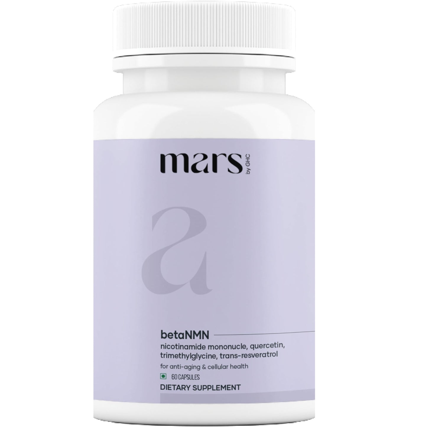 Mars by GHC betaNMN Peptides, 60 Capsules