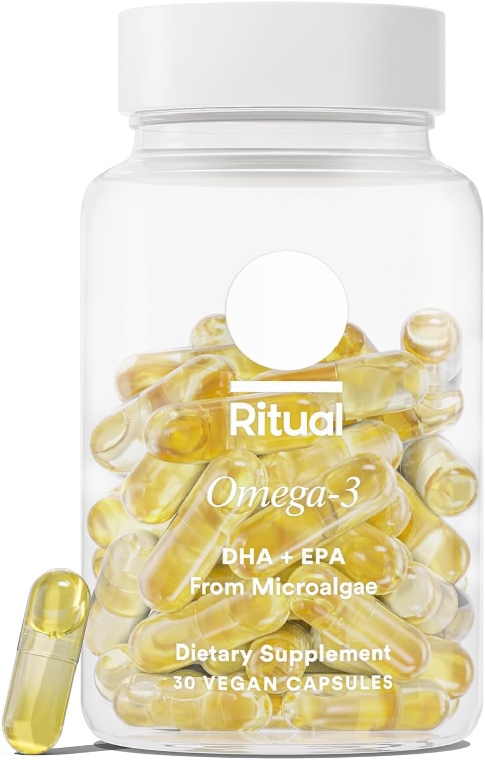 Ritual Vegan Omega 3 Supplement DHA and EPA Capsule 30 Capsules