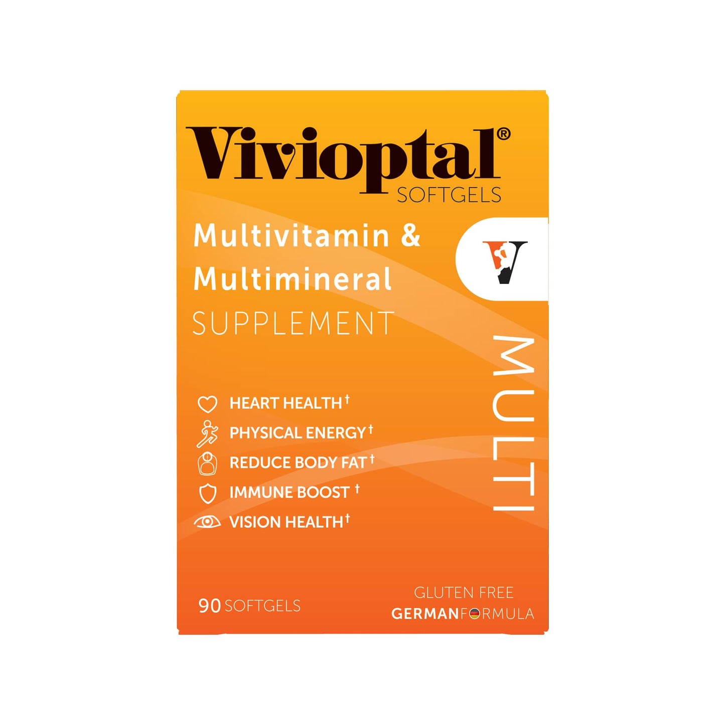 Vivioptal Vitamins Multi Multivitamin & Multimineral Softgels 90 Count