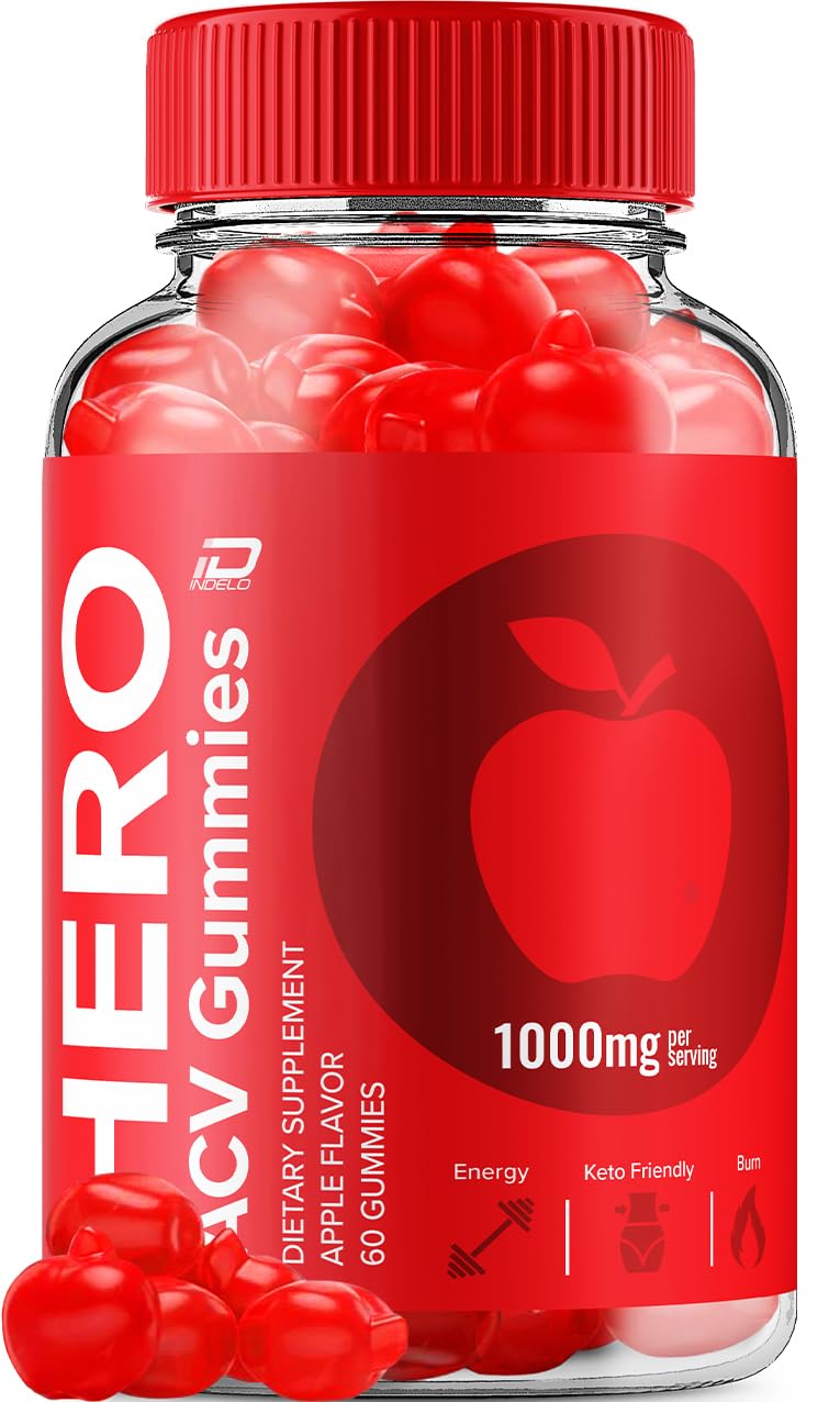 Indelo Hero ACV Gummies 60 Gummies