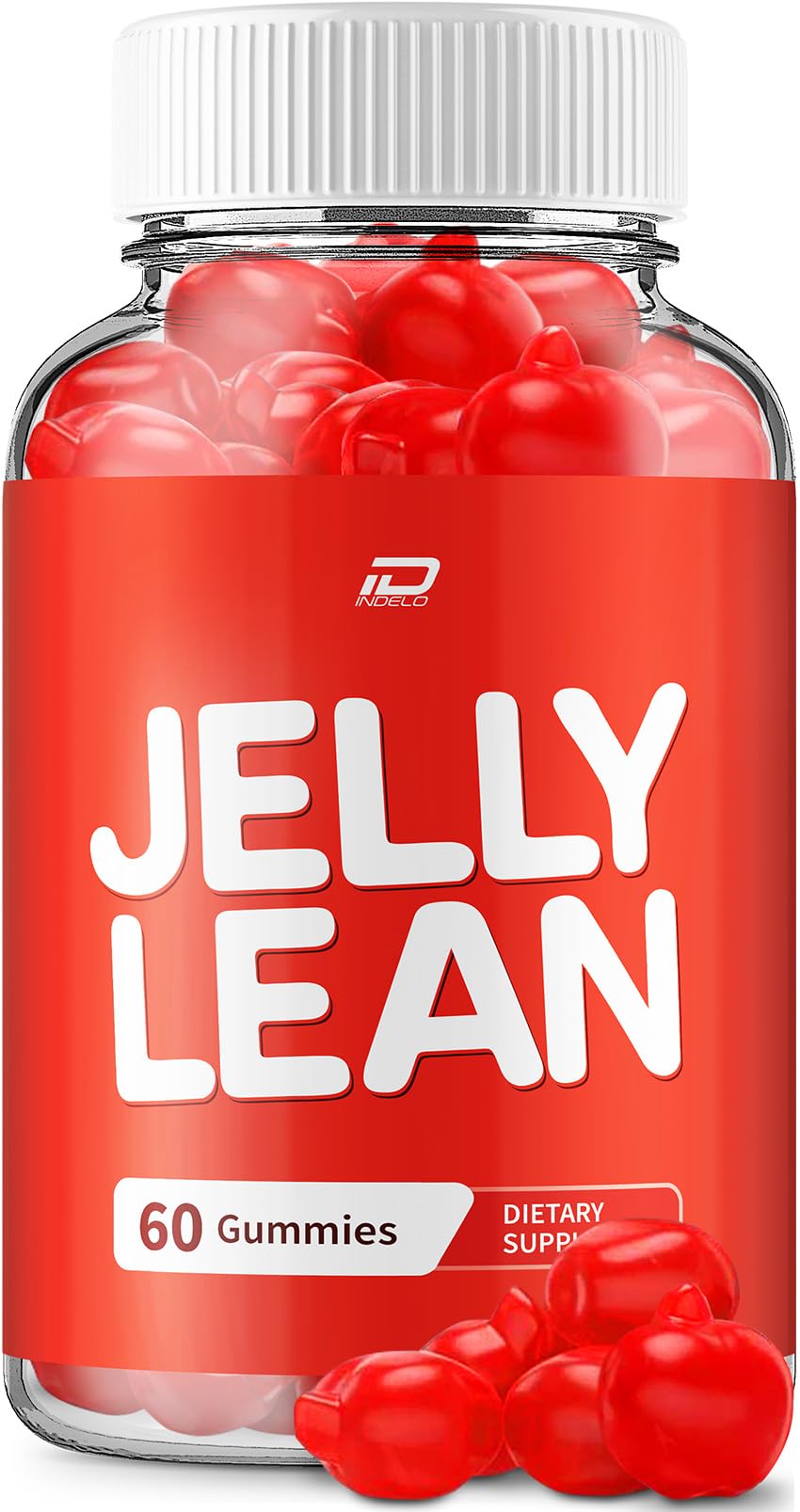 Indelo Jelly Lean Advanced Formula Supplement for Daily Health Support Gummy 60 Count