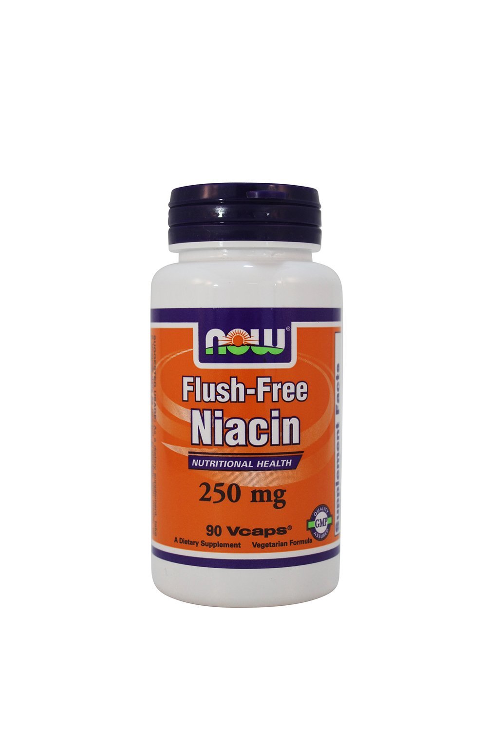 NOW Foods Flush-free Niacin 250mg, 180 Capsules