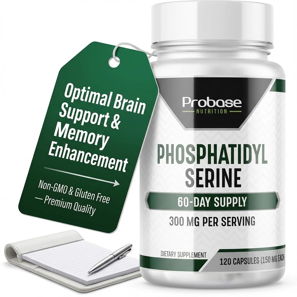 Probase Nutrition Phosphatidylserine 300mg Supplement Capsule 120 Capsules