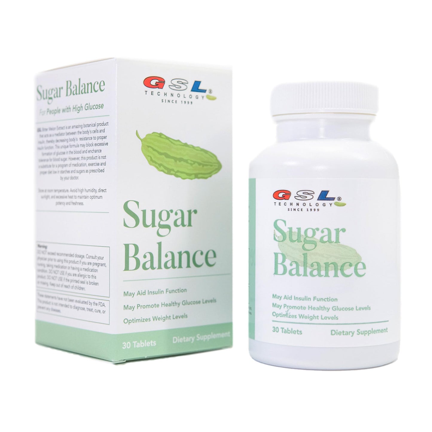 GSL Technology The Original Sugar Balance Tablet 30 Count