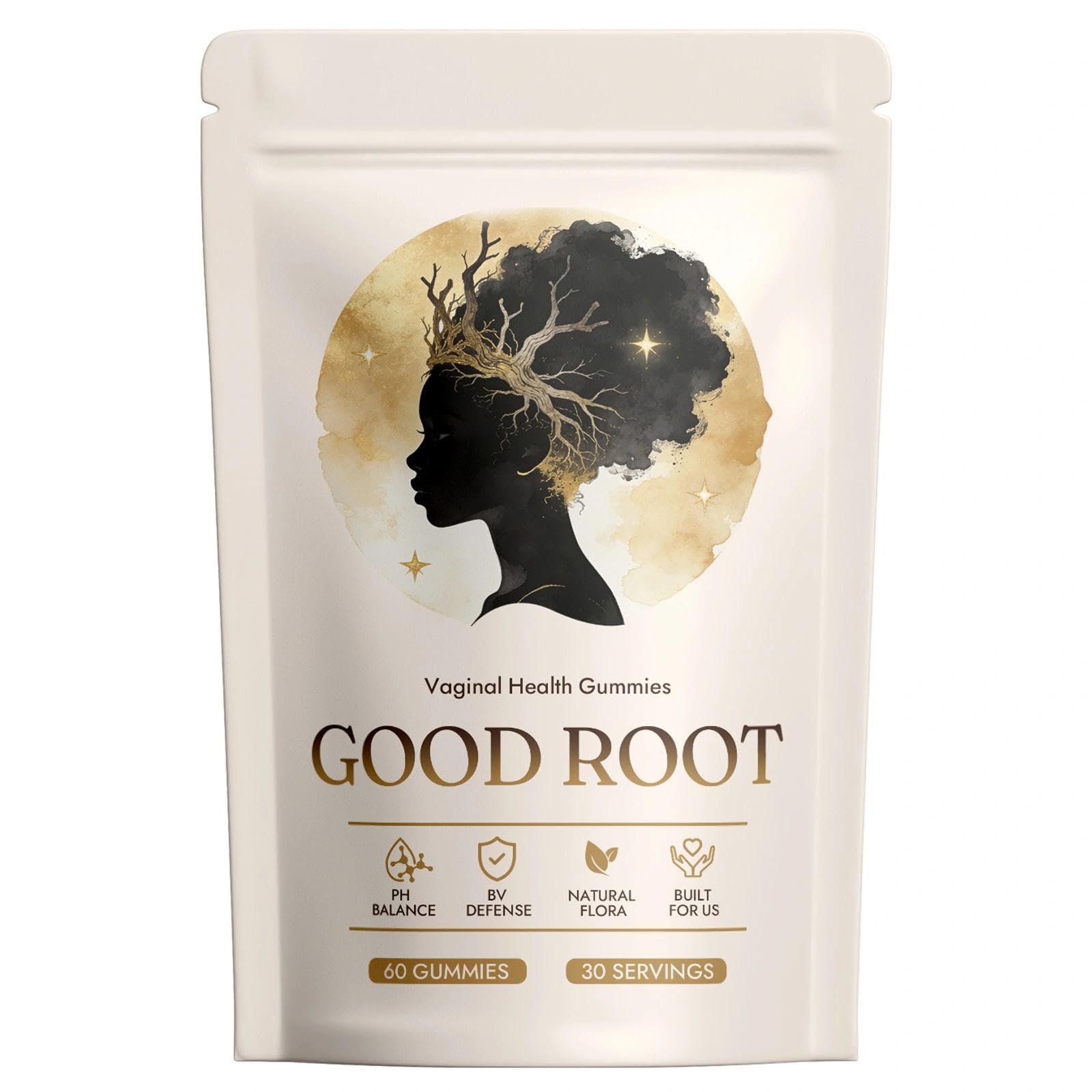 JRR Goodroot Feminine Balance Gummies for Women – PH Balance, Flora and Immune Support, Vaginal Health Support – Black Seed, Oregano Oil & Cranberry – Vegan, Gluten-Free, 60 Gummies