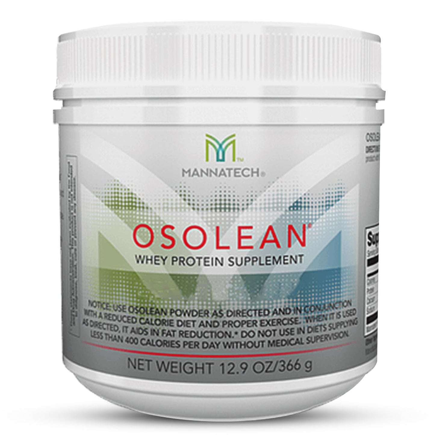 Mannatech Protein Powder OsoLean Canister 12.9 oz