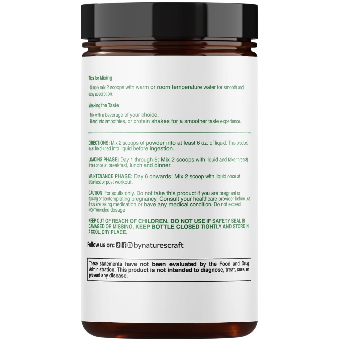 Natures Craft Micronized Creatine Monohydrate Powder, 3 Pack