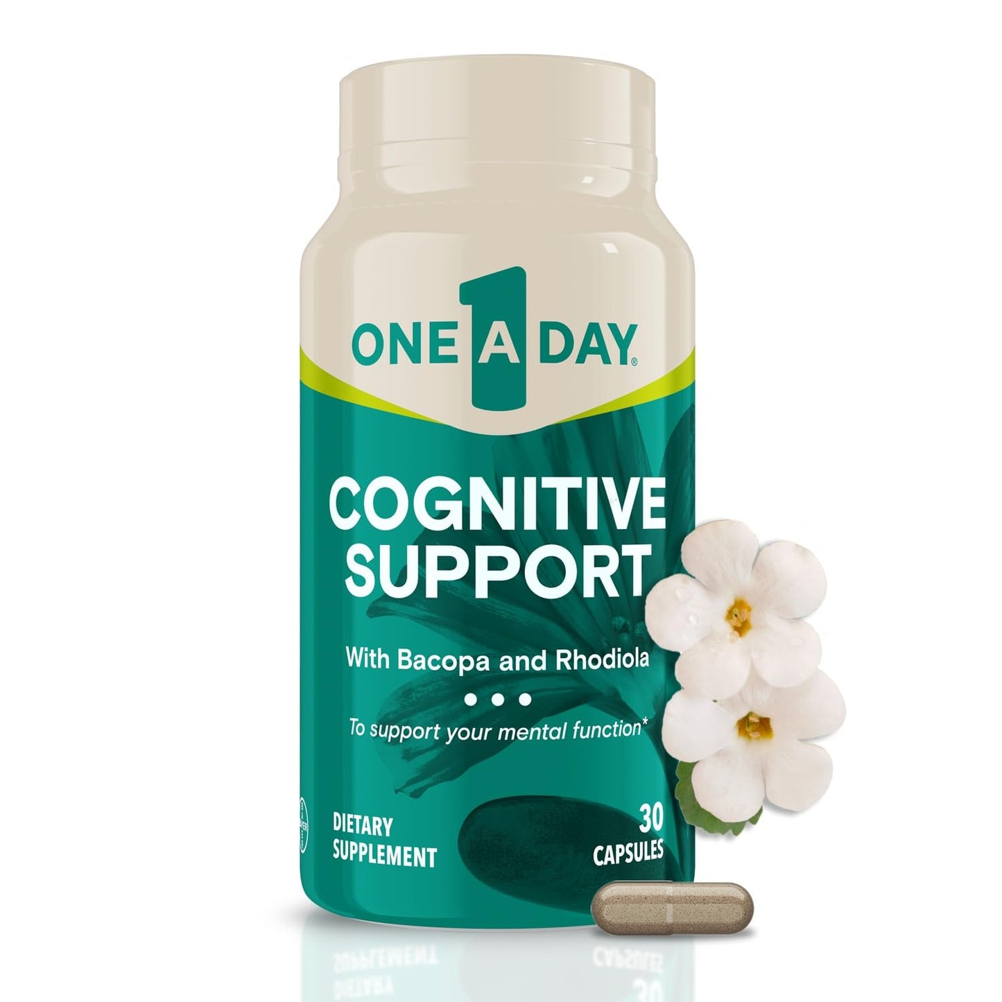 ONE A DAY Cognitive Supplement Capsules, 30 Count