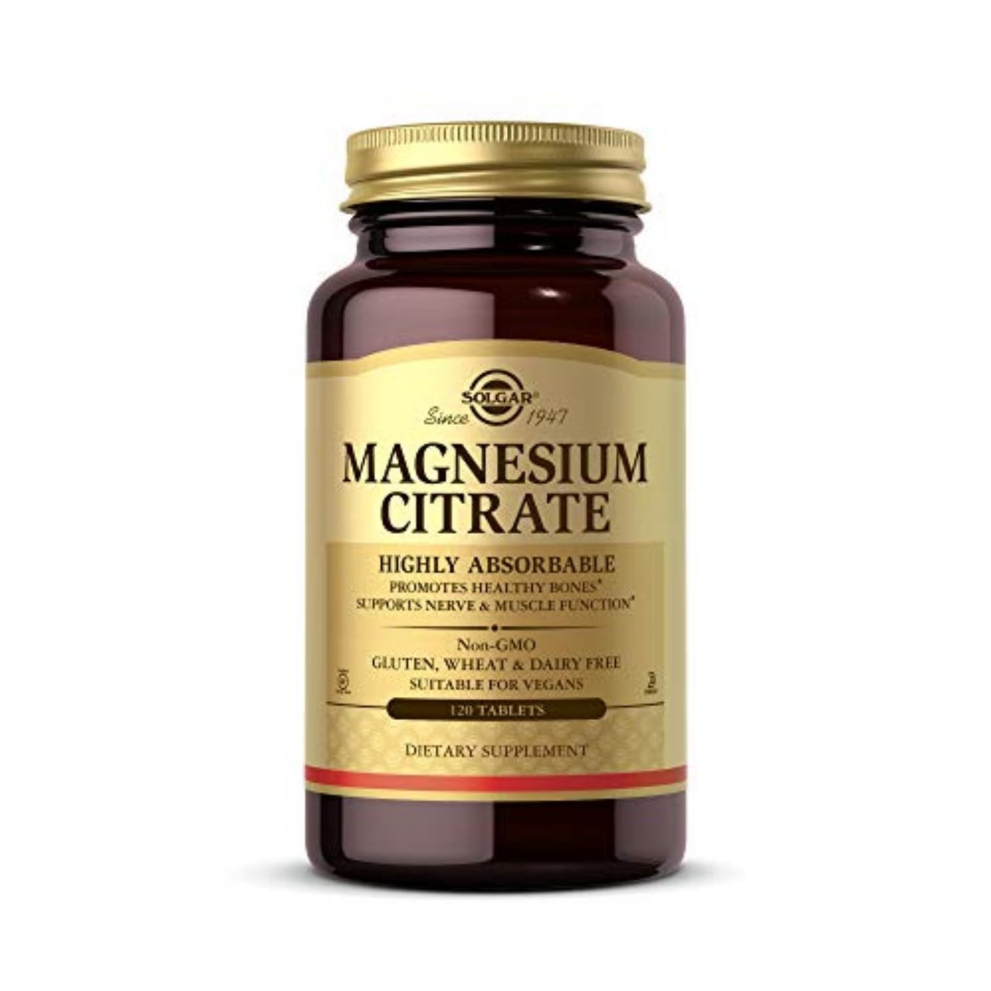 Solgar Magnesium Citrate Tablets 120