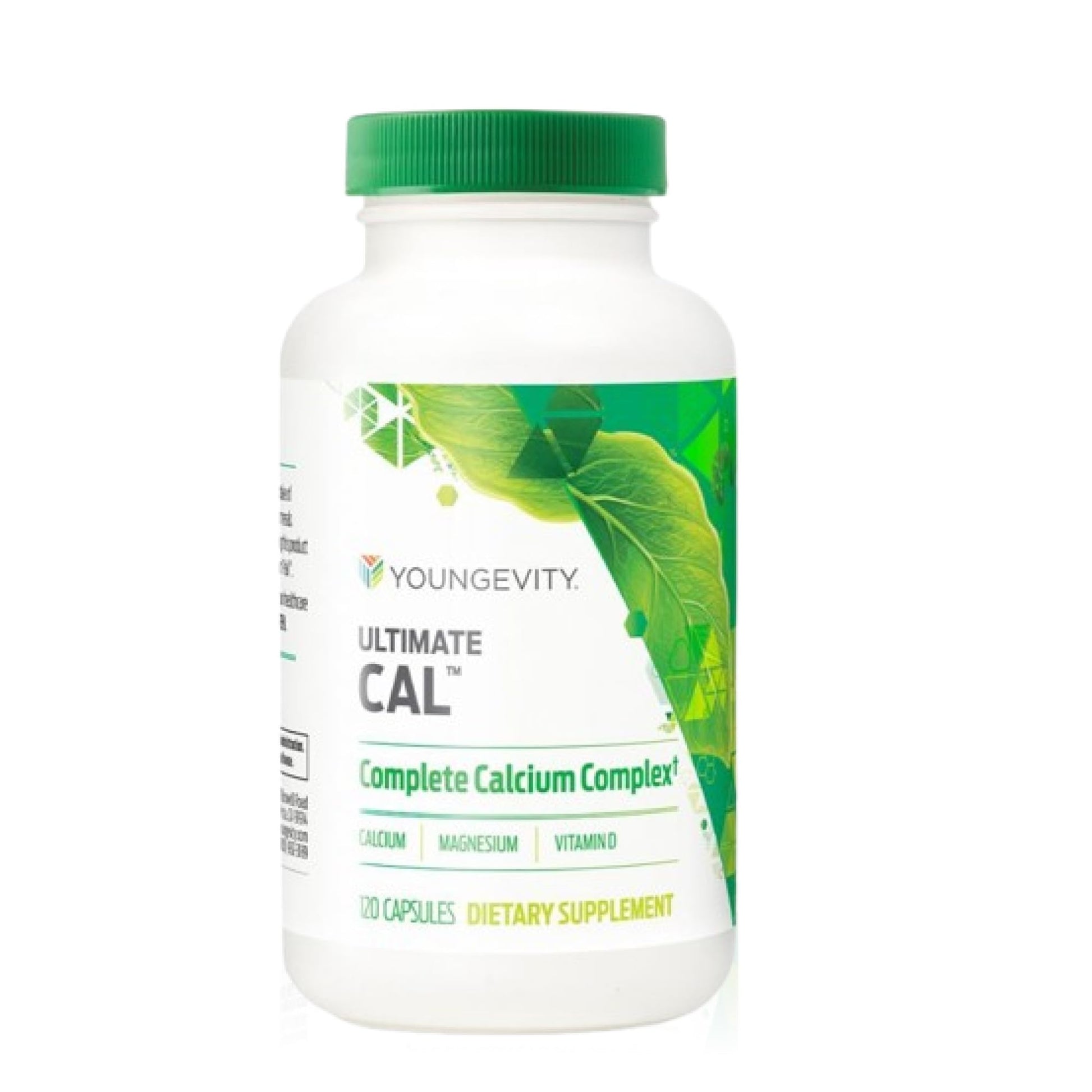 Youngevity Ultimate Cal Calcium Magnesium Bone Health Supplement Capsule 120 Count
