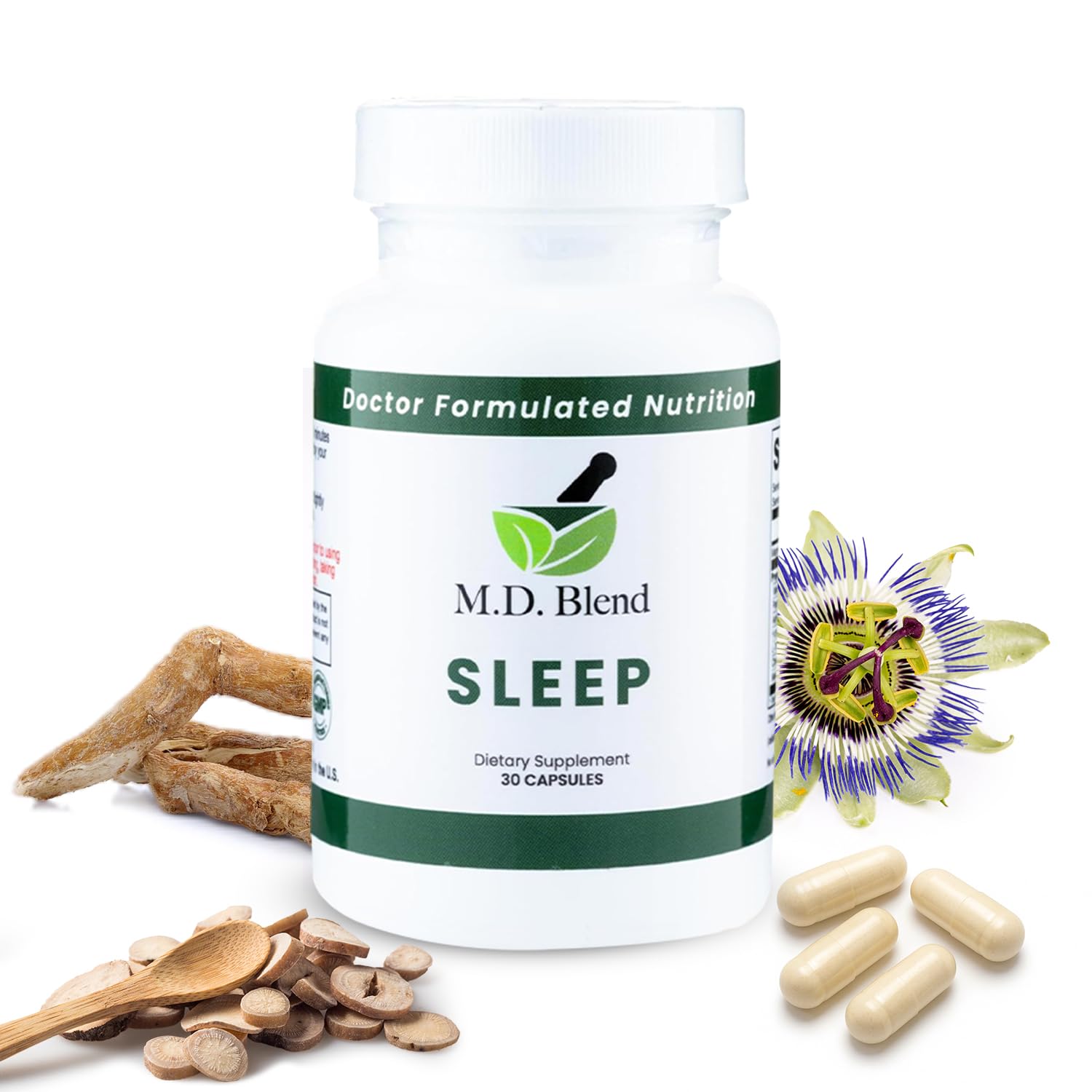 M.D. Blend Sleep Capsules, 30 Count