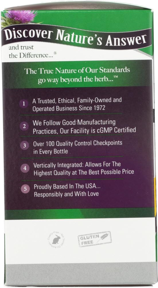 Nature's Answer Milk Thistle Powder 60 Count