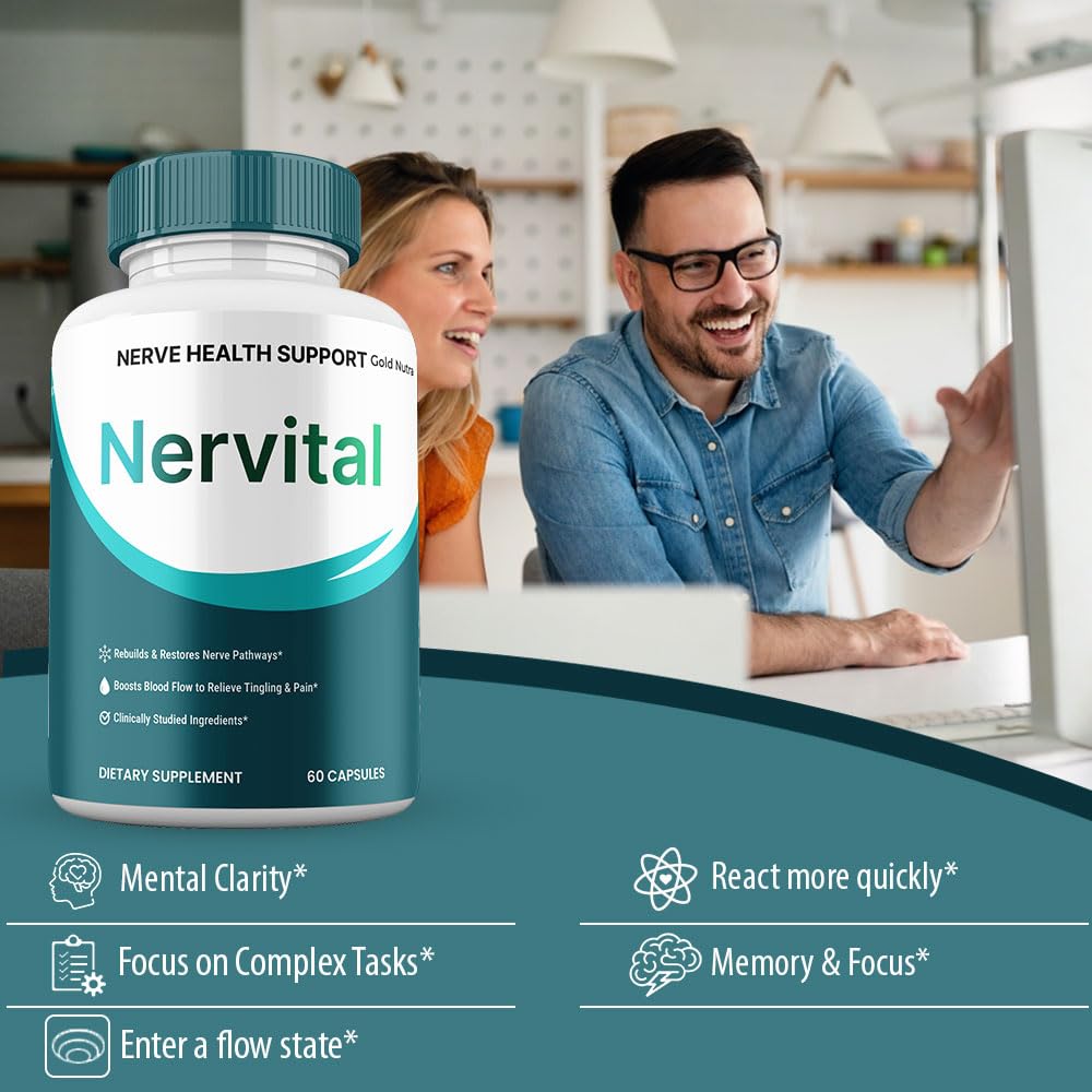 Gold Nutra Nervital Capsule 1 Count