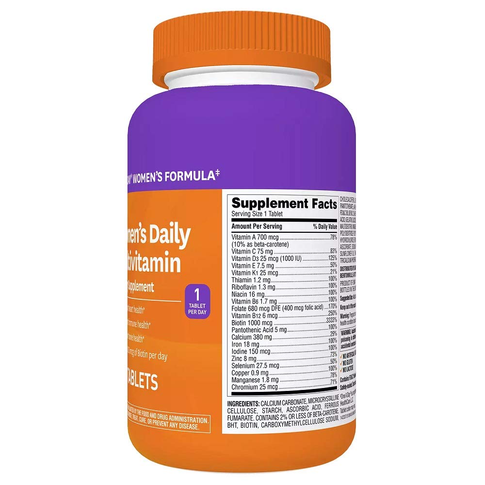 Member's Mark Women's Daily Multivitamin Softgel 275