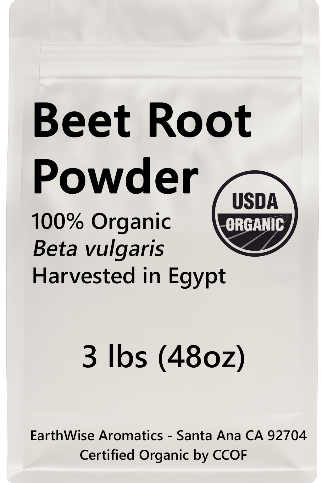 EarthWise Aromatics Organic Beet Root Powder 48 Ounces