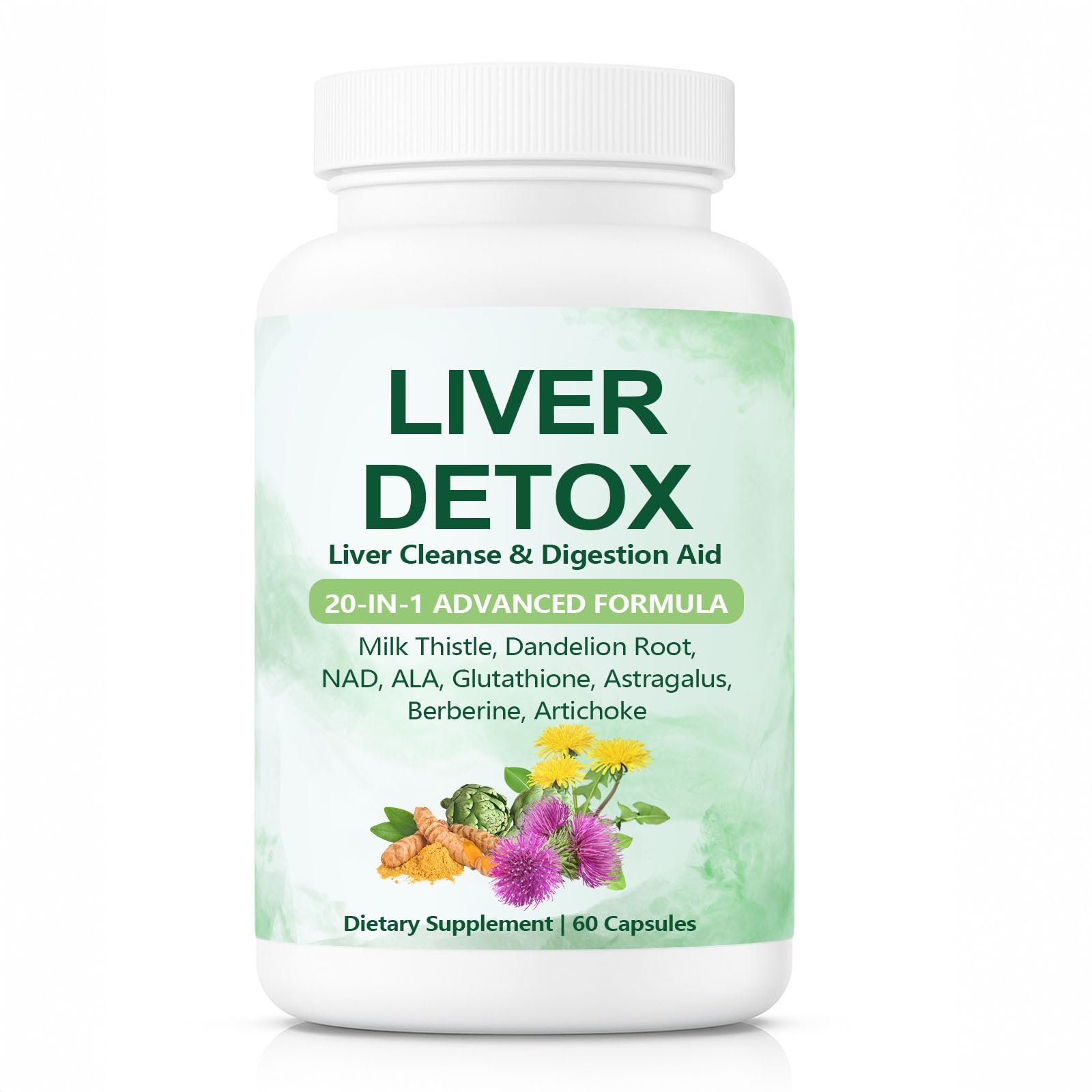 SCEZROB Nutrapure Liver Detox Capsules 60 Count